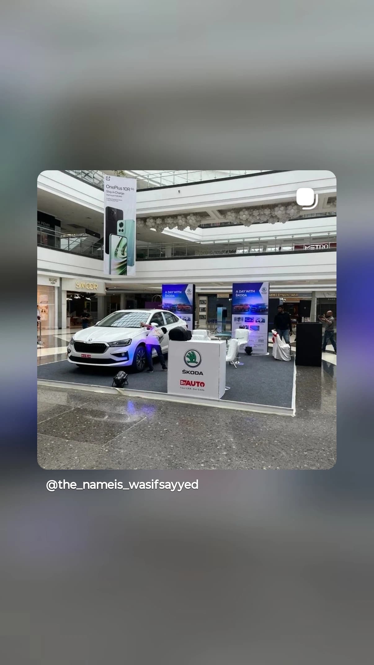Skoda Slavia - Mall Activation